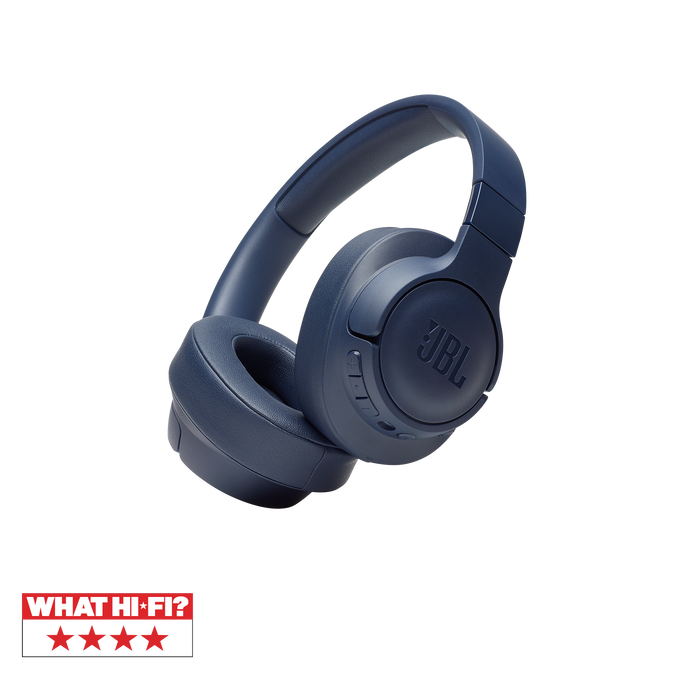 JBL Tune 750BTNC - Blue - Wireless Over-Ear ANC Headphones - Hero image number null